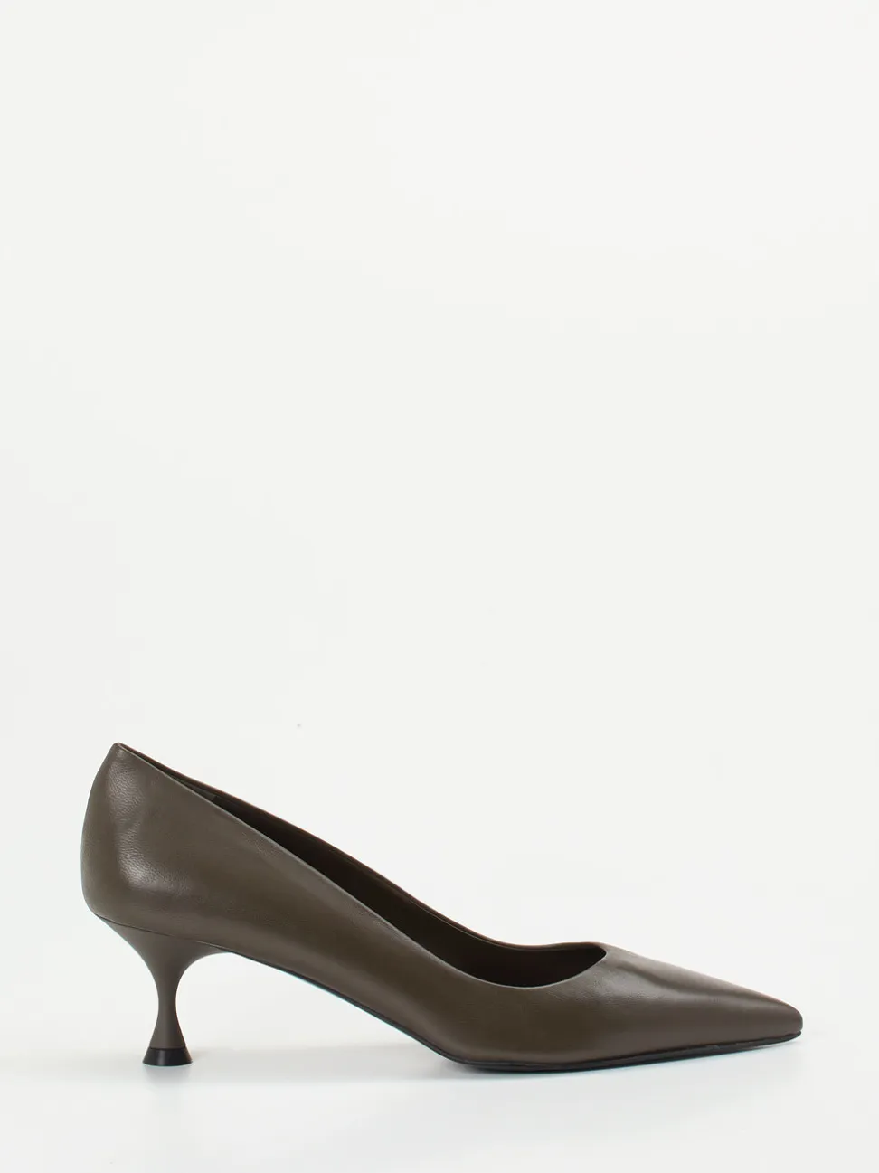 Konstantin Starke – Pumps aus Lammleder schlammgrau