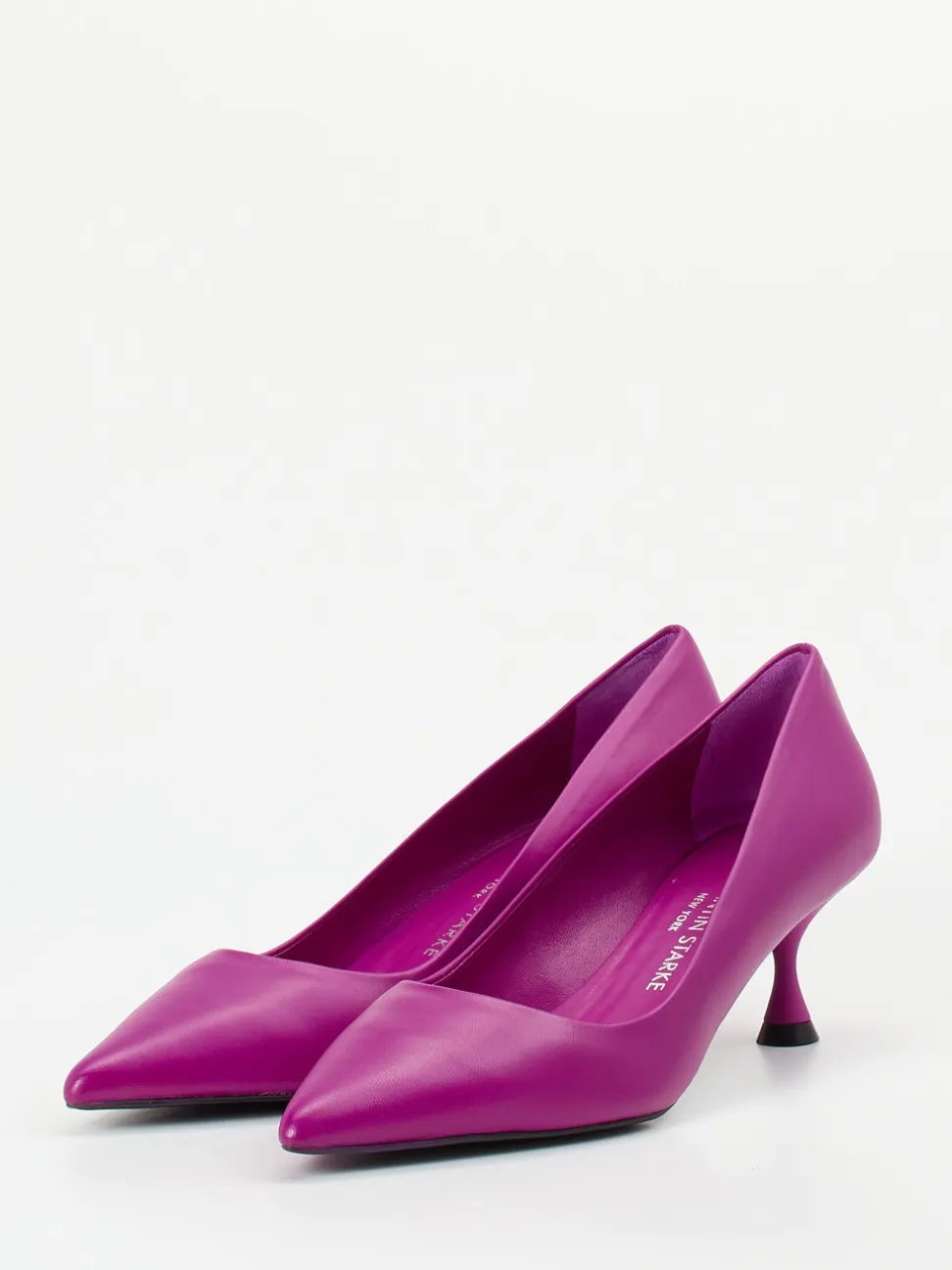 Konstantin Starke – Pumps aus Lammleder in Pink