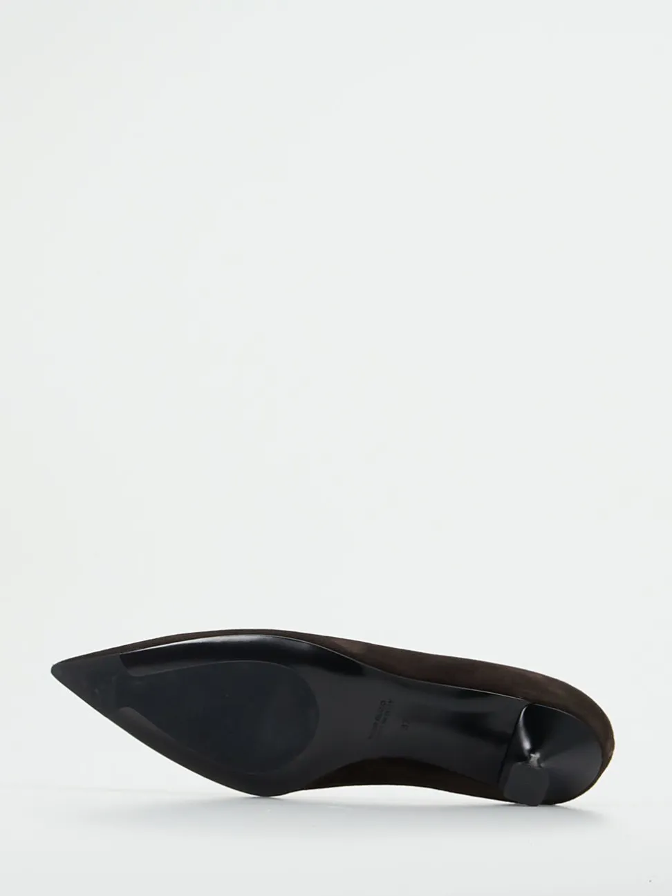 Konstantin Starke – Pumps aus Veloursleder Dunkelbraun