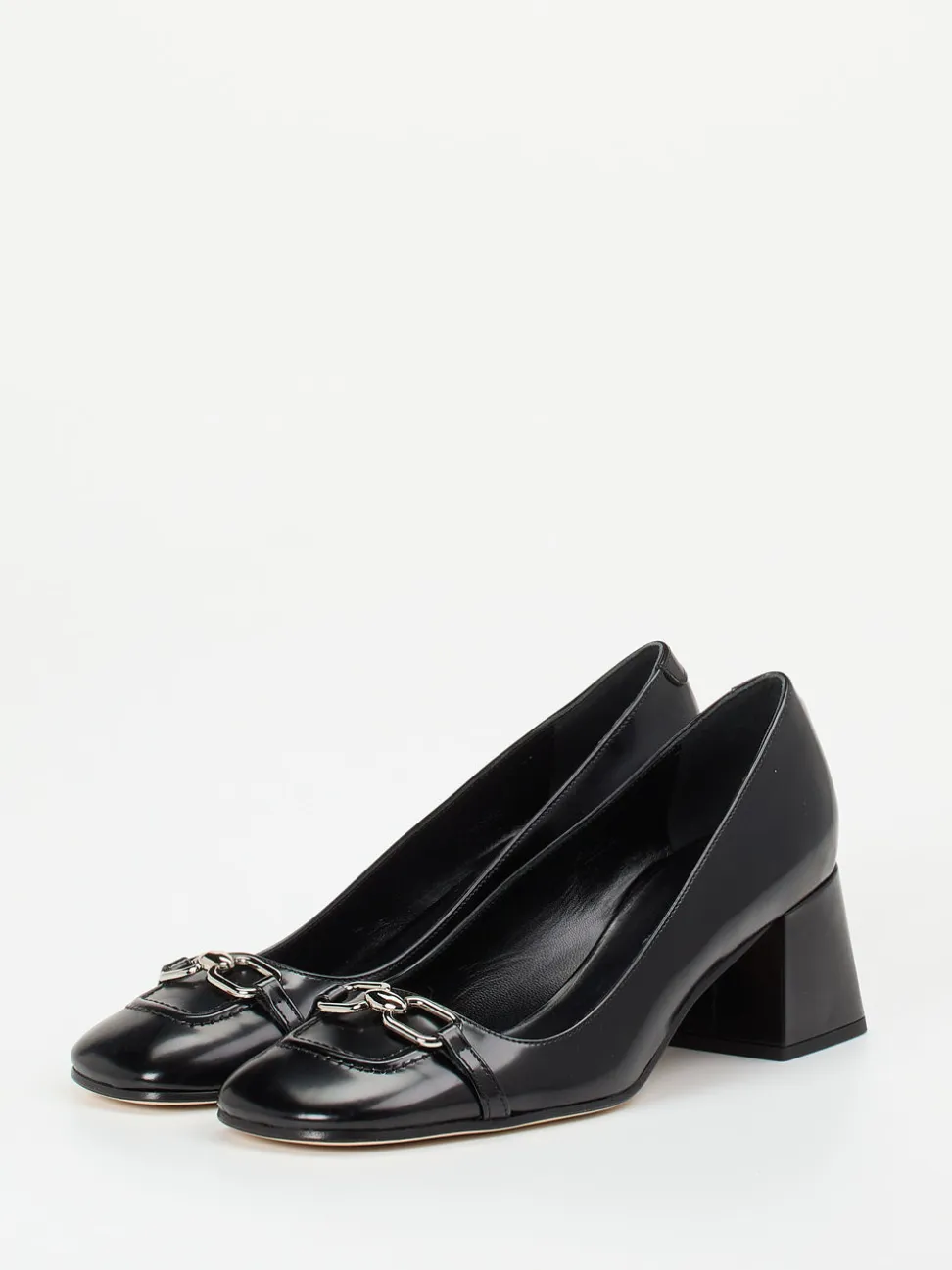 Konstantin Starke – Pumps aus Hochglanzleder Schwarz