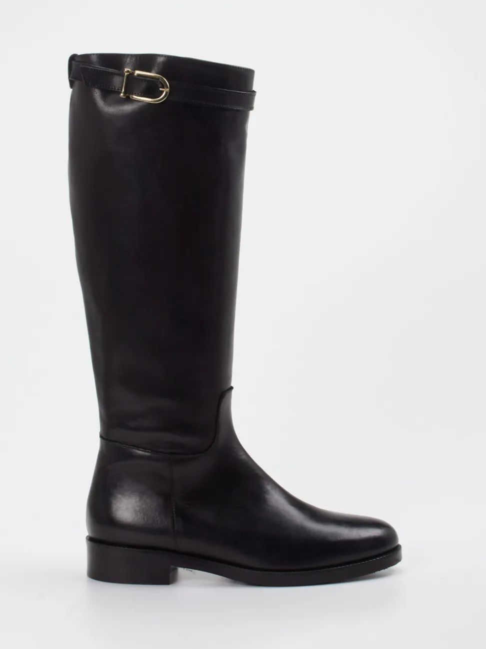 Konstantin Starke – Reitstiefel aus Kalbleder Schwarz