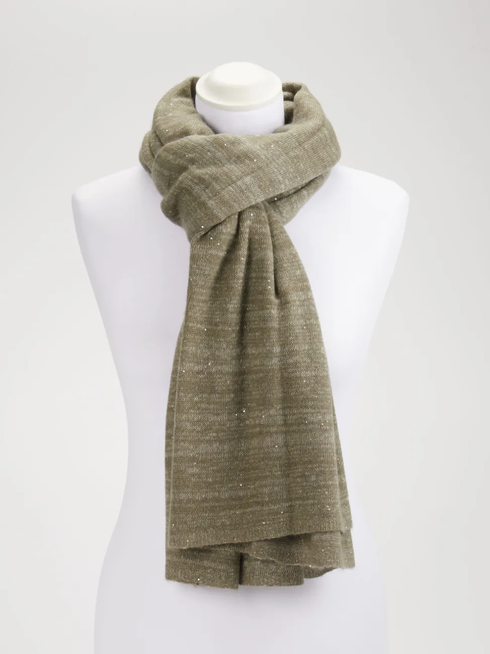Konstantin Starke – Schal aus Textil mit Glitzerdetails