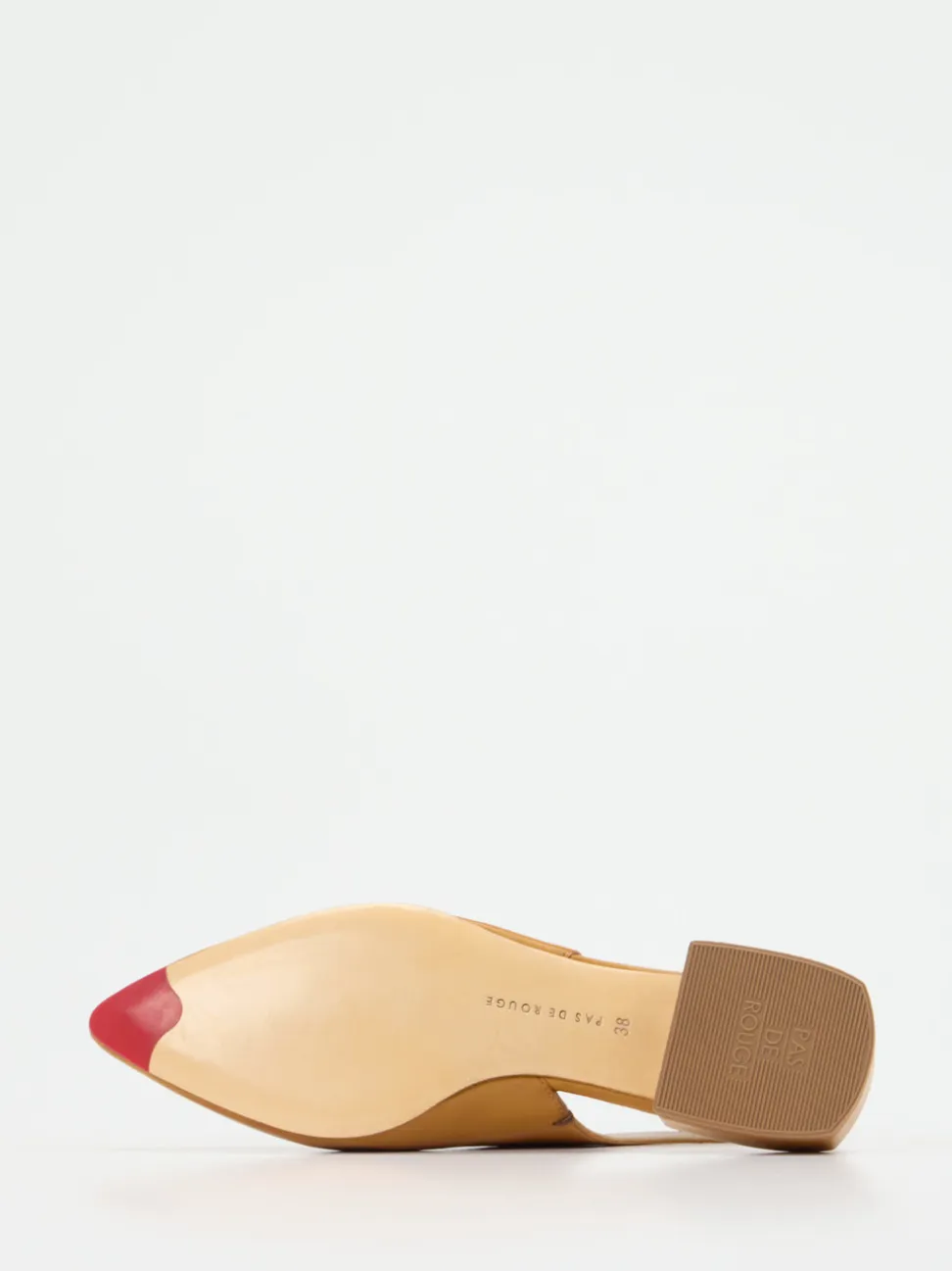 Konstantin Starke – Slingpumps aus Lammleder cognacfarben