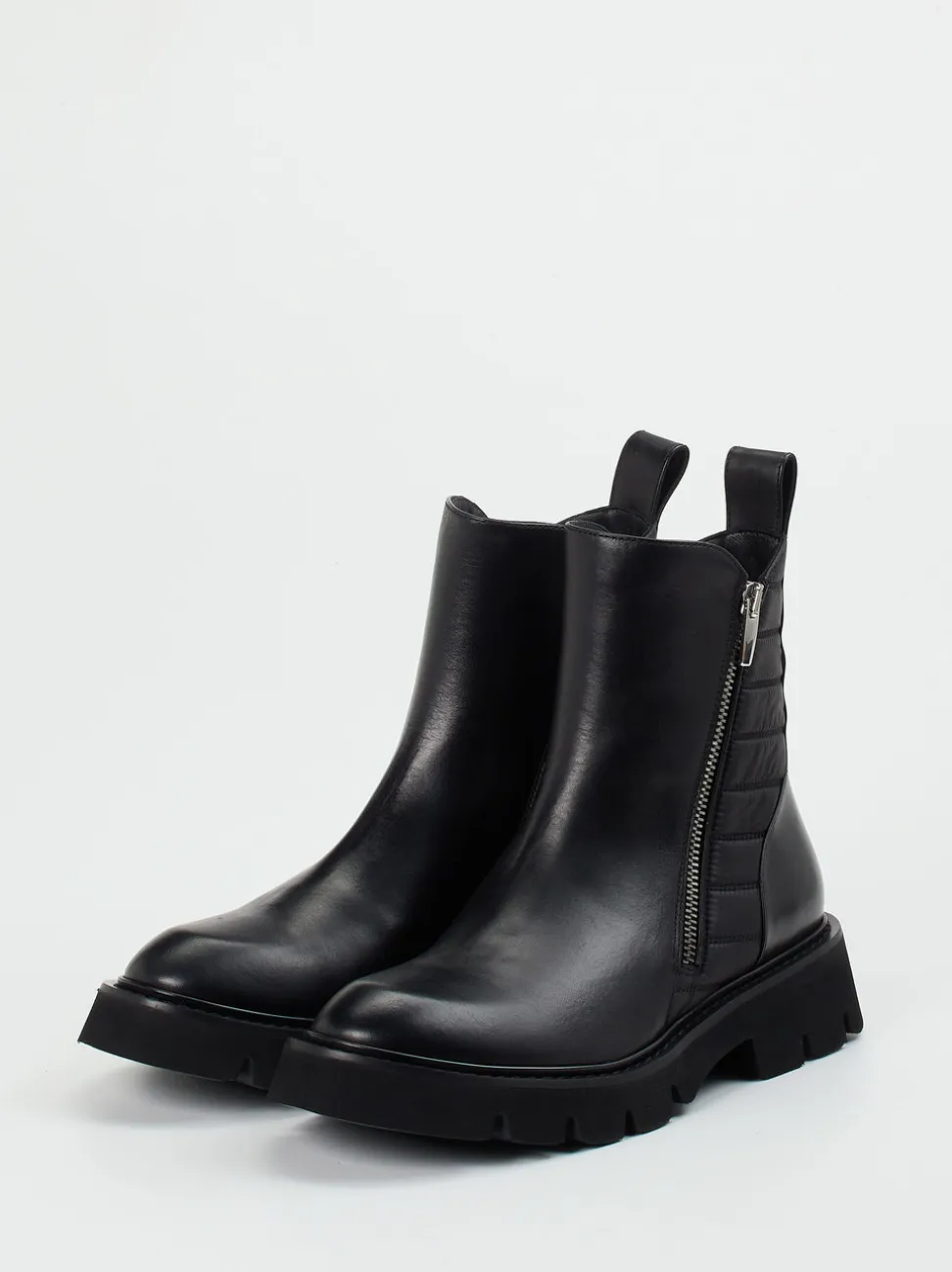 Konstantin Starke – Stiefelette aus Kalbleder Schwarz