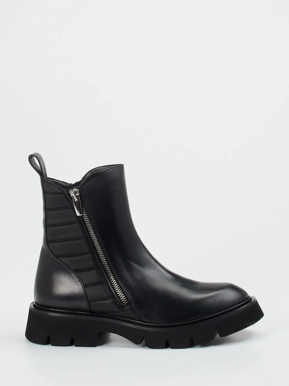 Konstantin Starke – Stiefelette aus Kalbleder Schwarz