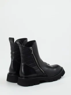 Konstantin Starke – Stiefelette aus Kalbleder Schwarz