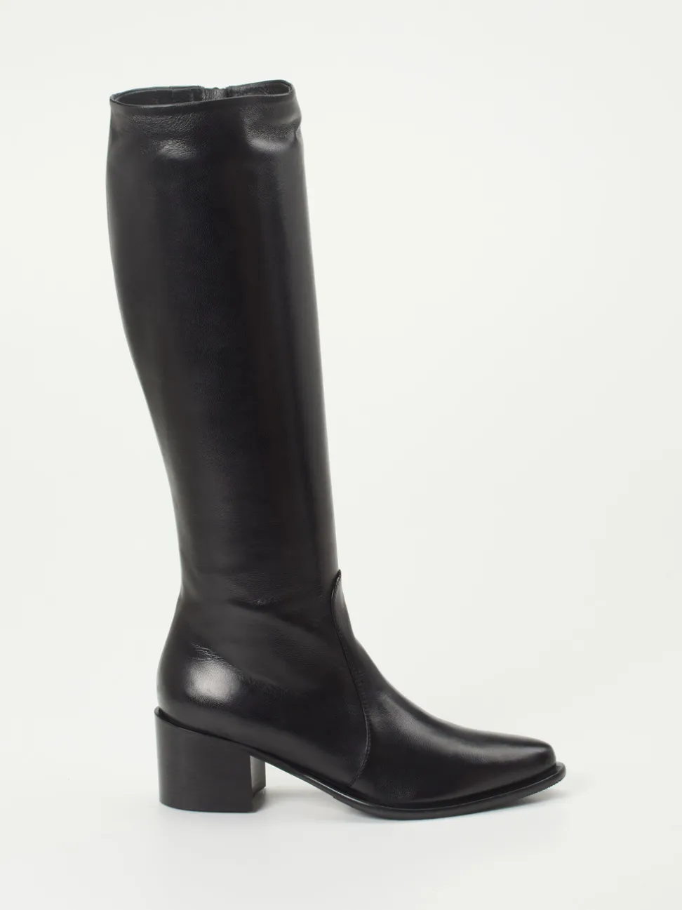 Konstantin Starke – Stiefel aus Lammleder Schwarz