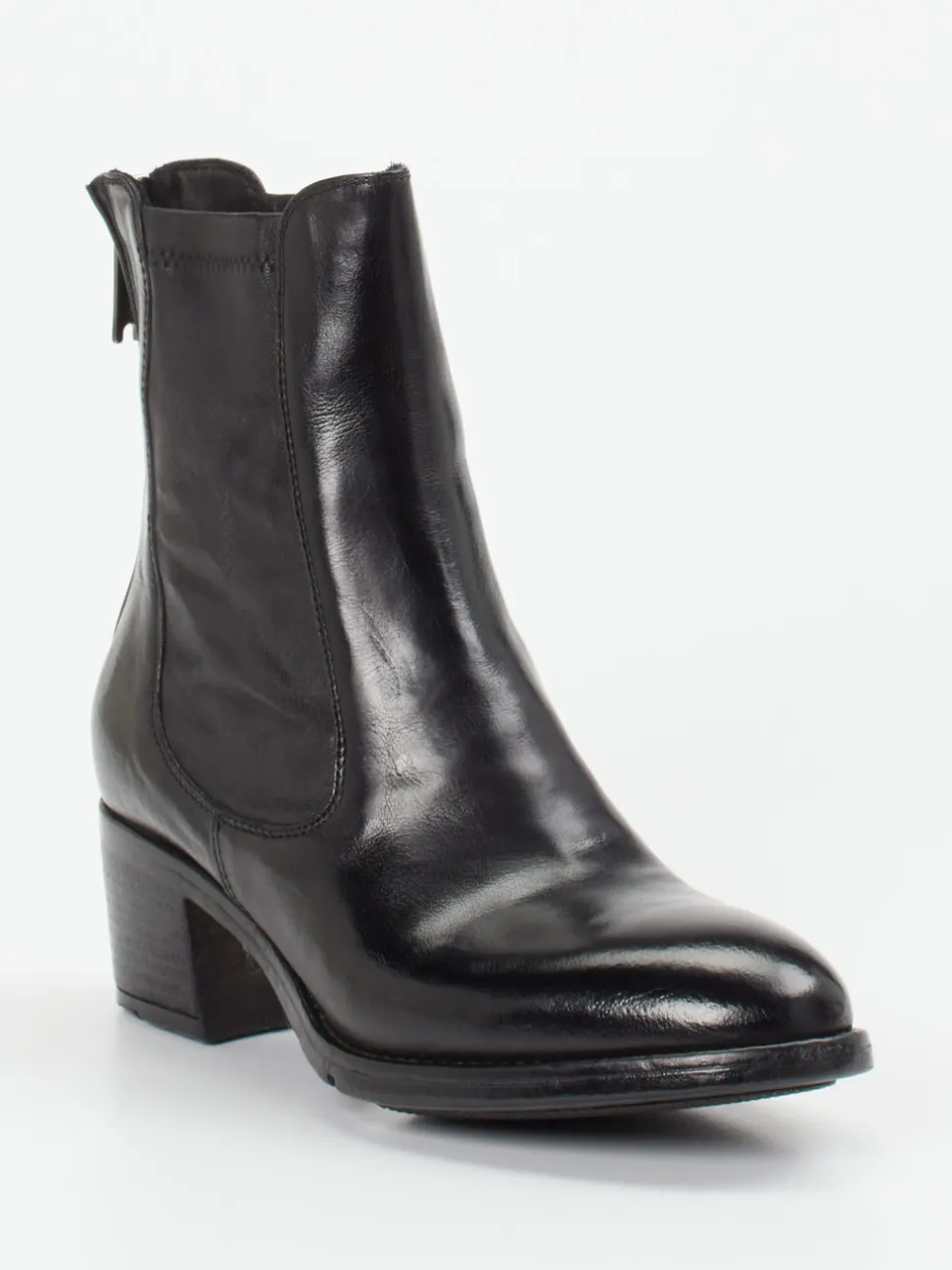 Lemargo – Chelsea-Stiefelette aus Büffelleder Schwarz