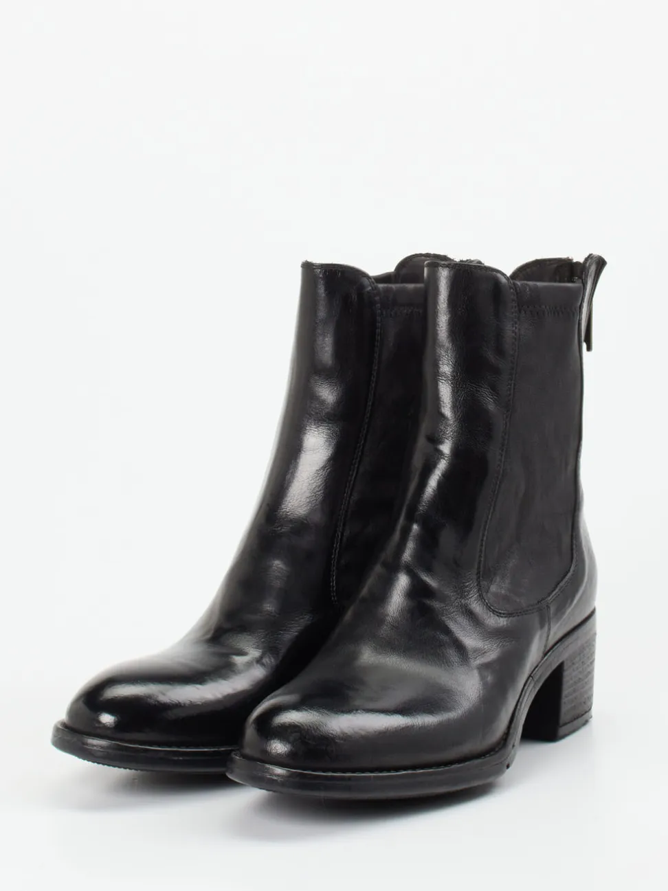 Lemargo – Chelsea-Stiefelette aus Büffelleder Schwarz