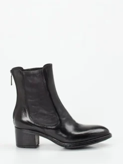 Lemargo – Chelsea-Stiefelette aus Büffelleder Schwarz