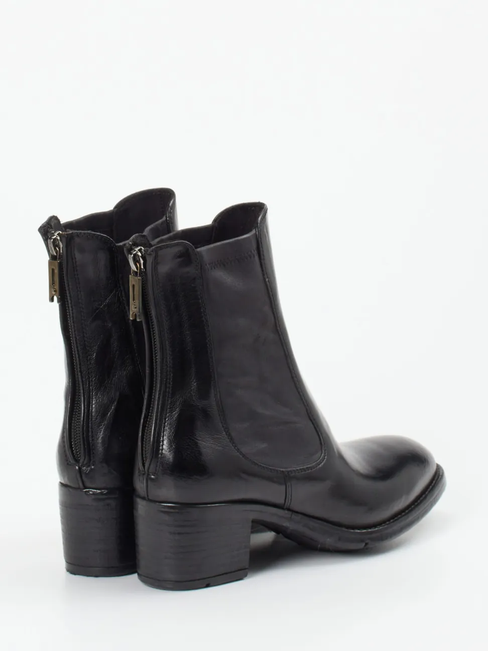 Lemargo – Chelsea-Stiefelette aus Büffelleder Schwarz