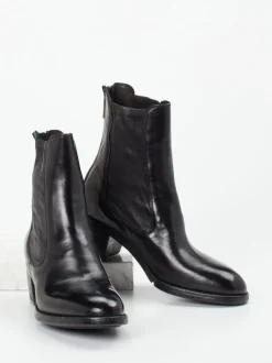 Lemargo – Chelsea-Stiefelette aus Büffelleder Schwarz