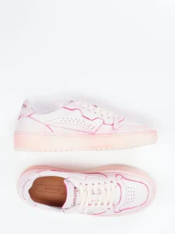 Lemargo – Sneaker aus Metallicleder in Hellrosa
