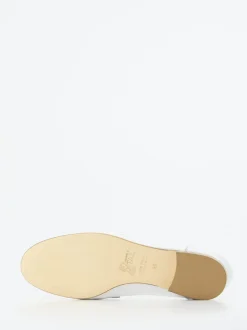 Mannori – Loafer aus Lackleder weiß glänzend