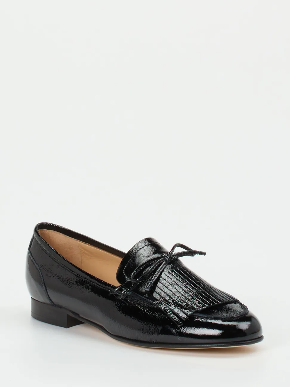 Mannori – Loafer aus Lackleder Schwarz