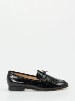 Mannori – Loafer aus Lackleder Schwarz