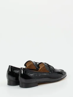 Mannori – Loafer aus Lackleder Schwarz