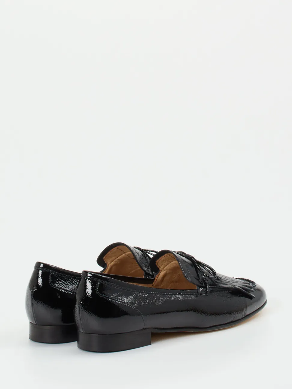 Mannori – Loafer aus Lackleder Schwarz