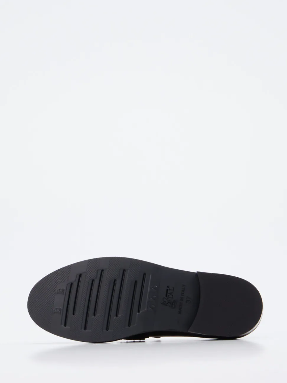Mannori – Loafer aus Metallicleder in Anthrazit
