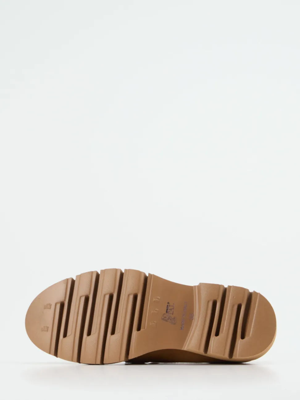 Mannori – Slipper aus Veloursleder Cognacbraun