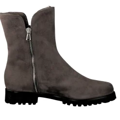 Mannori – Stiefelette aus Veloursleder braun