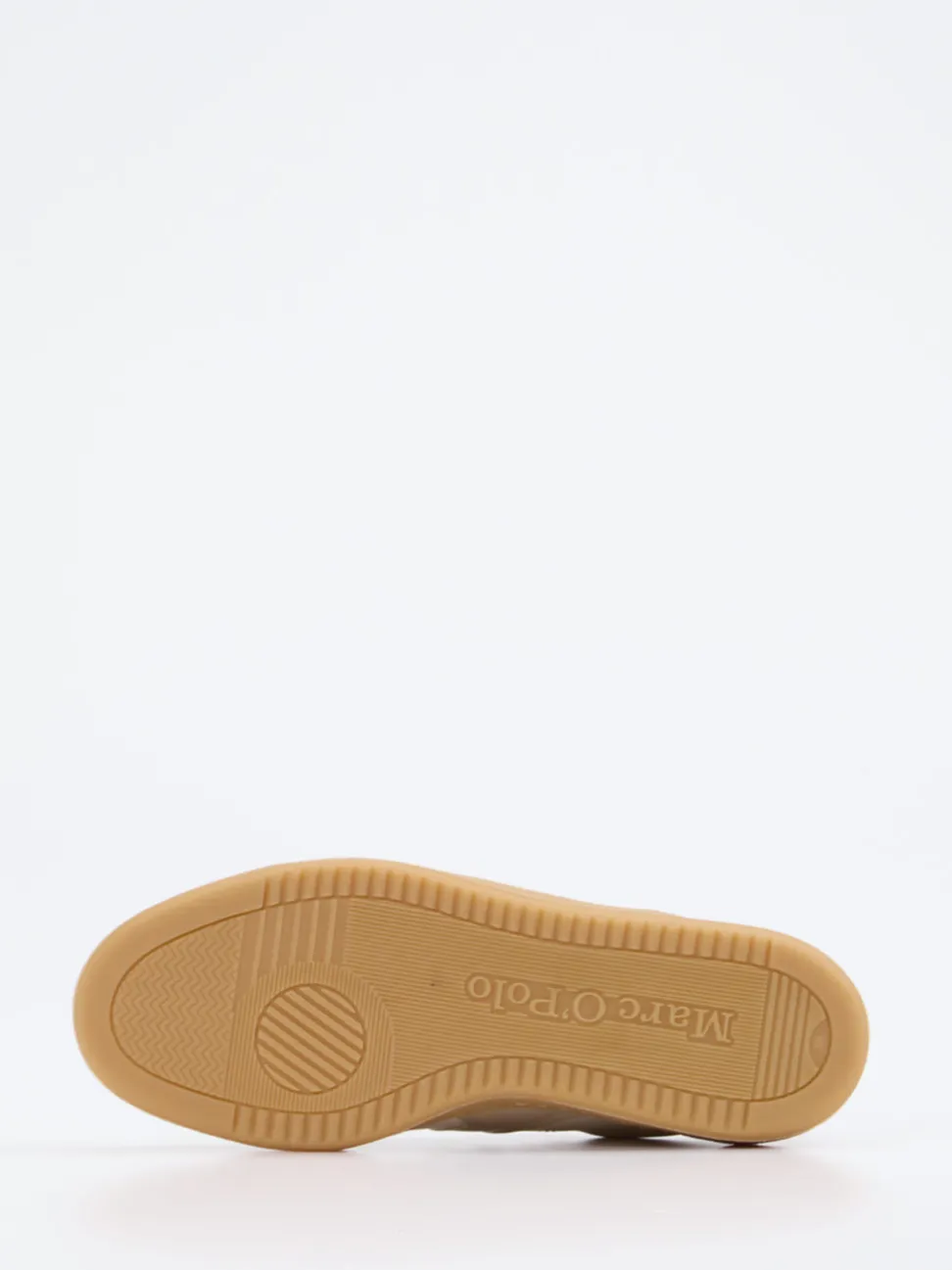 Marc O'Polo – Sneaker aus Kalbleder in Creme