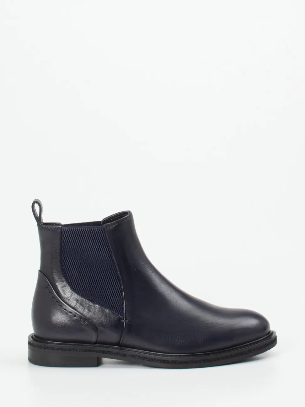 Maripé – Chelsea Boots aus Kalbleder in Dunkelblau