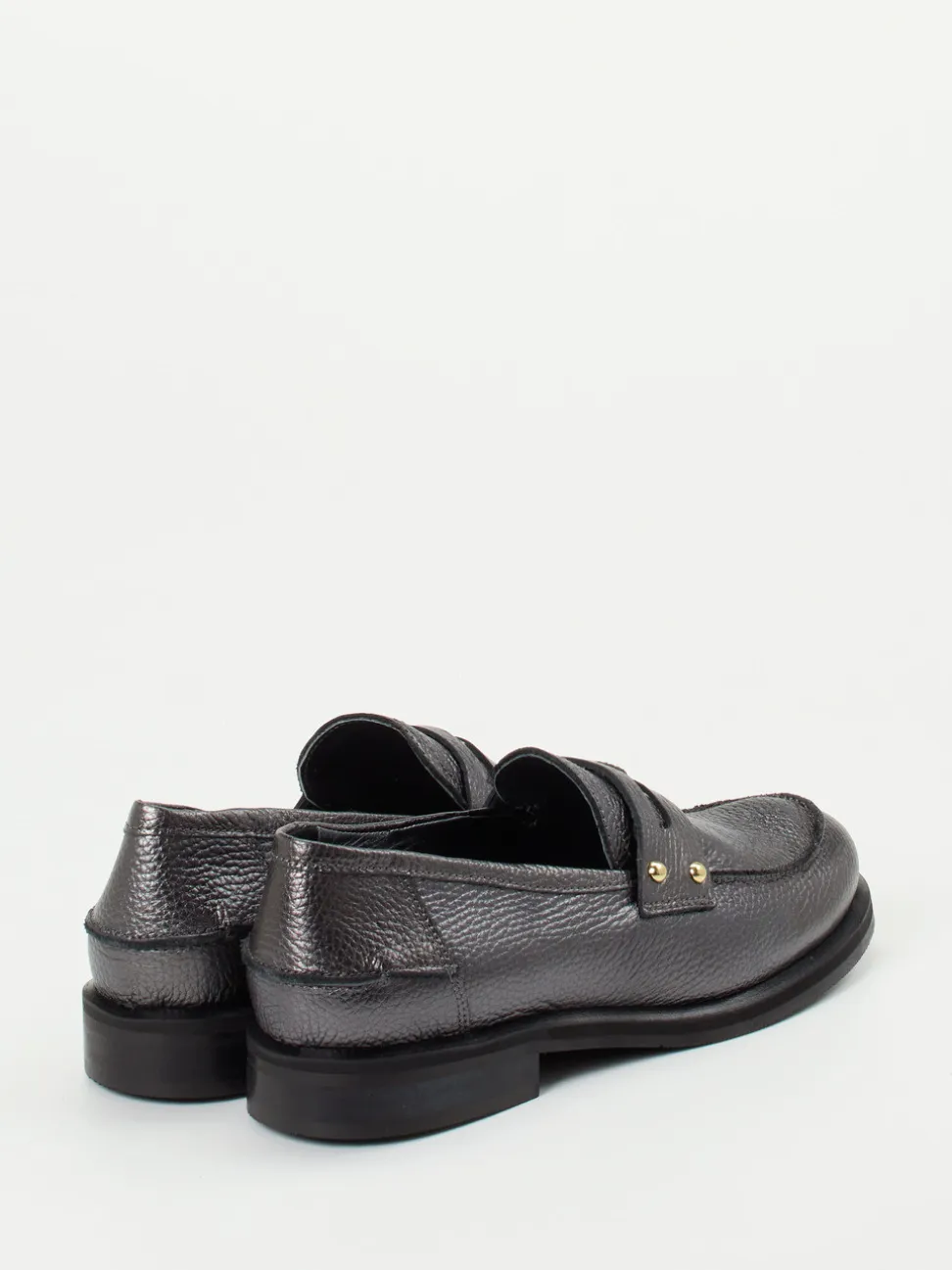 Maripé – Loafer aus Kalbleder in Graphitgrau