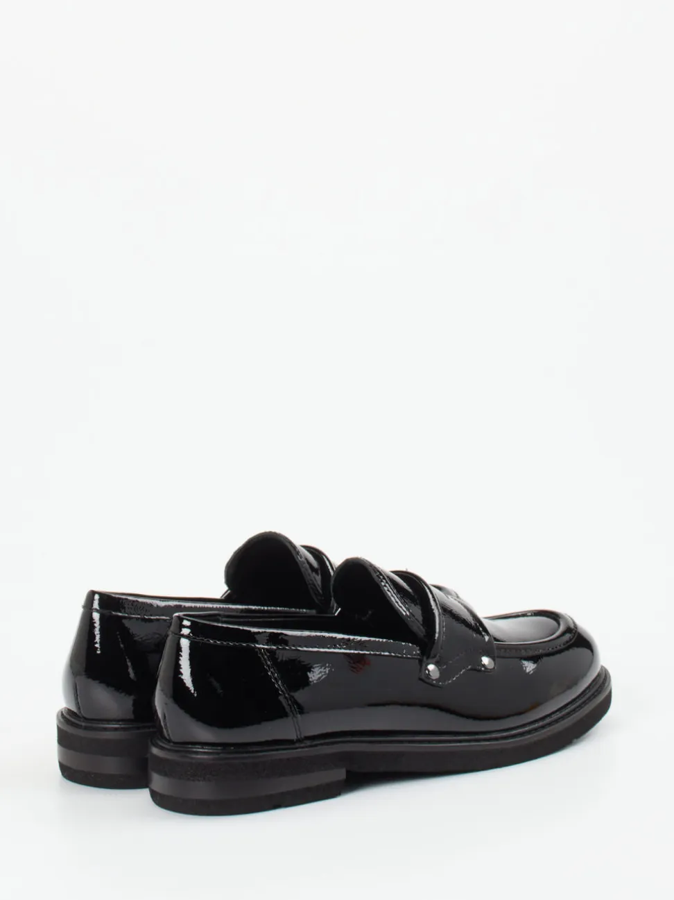 Maripé – Loafer aus Lackleder Schwarz