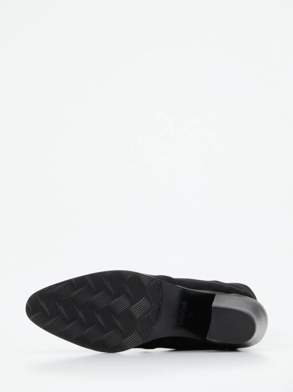 Maripé – Stiefelette aus Veloursleder Schwarz