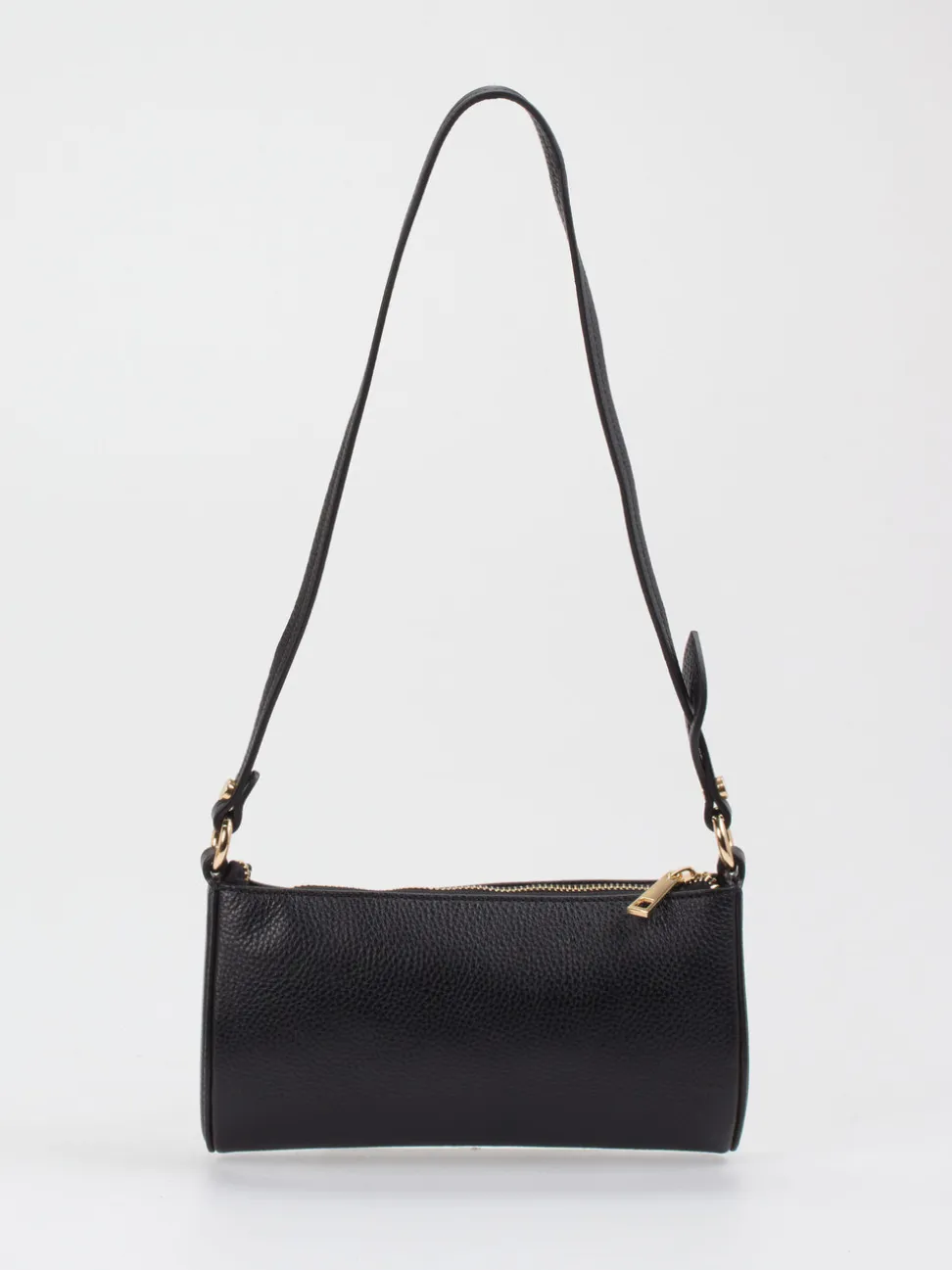 Marlon Firenze – Schultertasche aus Kalbleder Schwarz
