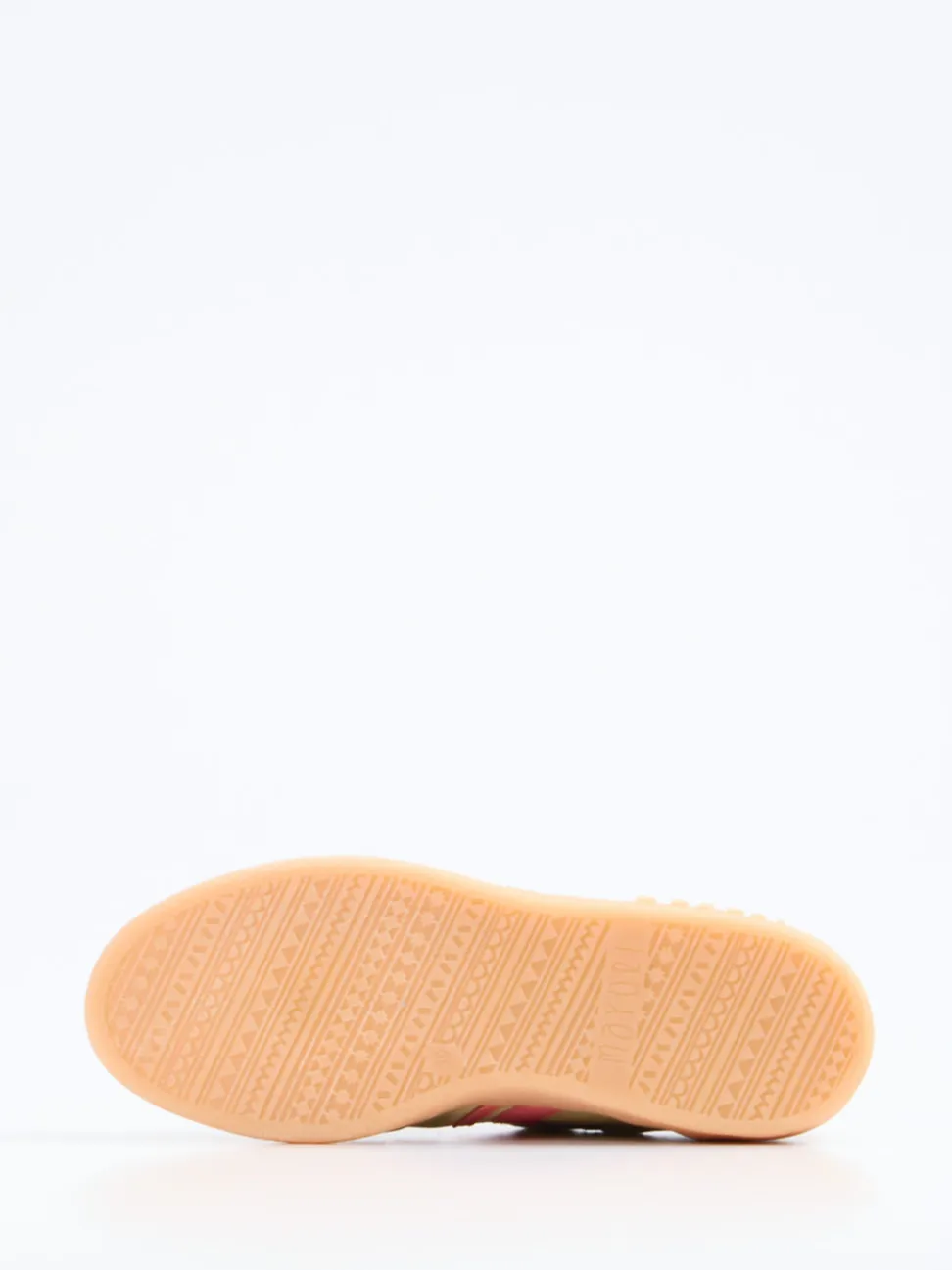 Mayori – Sneaker aus Veloursleder in Pastellgrün