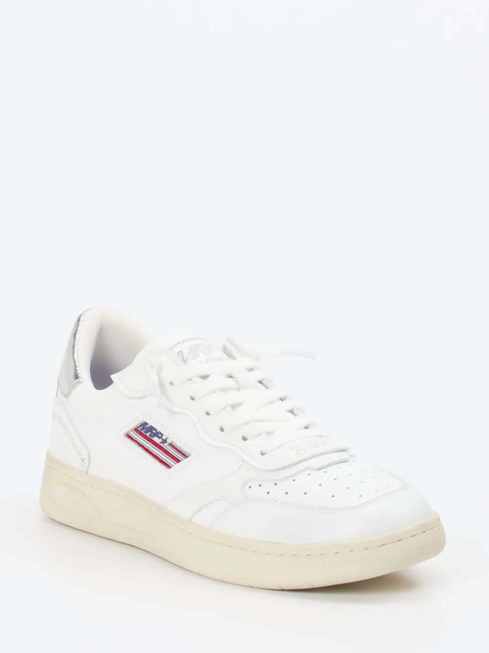 MRP – Retro-Sneaker aus Kalbleder in Weiß
