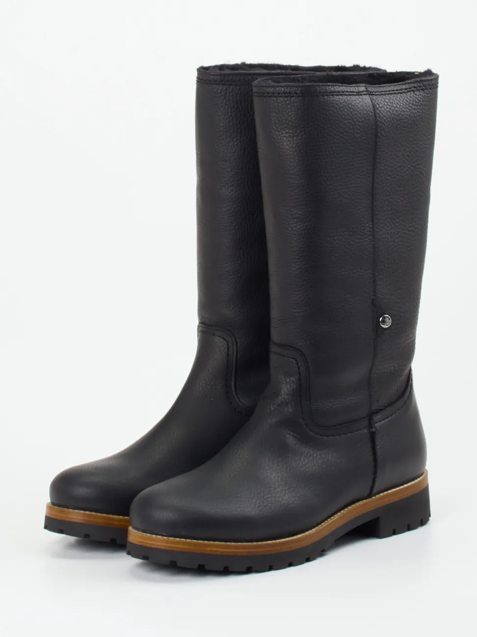 Panama Jack – Winterstiefel aus Lammleder schwarz