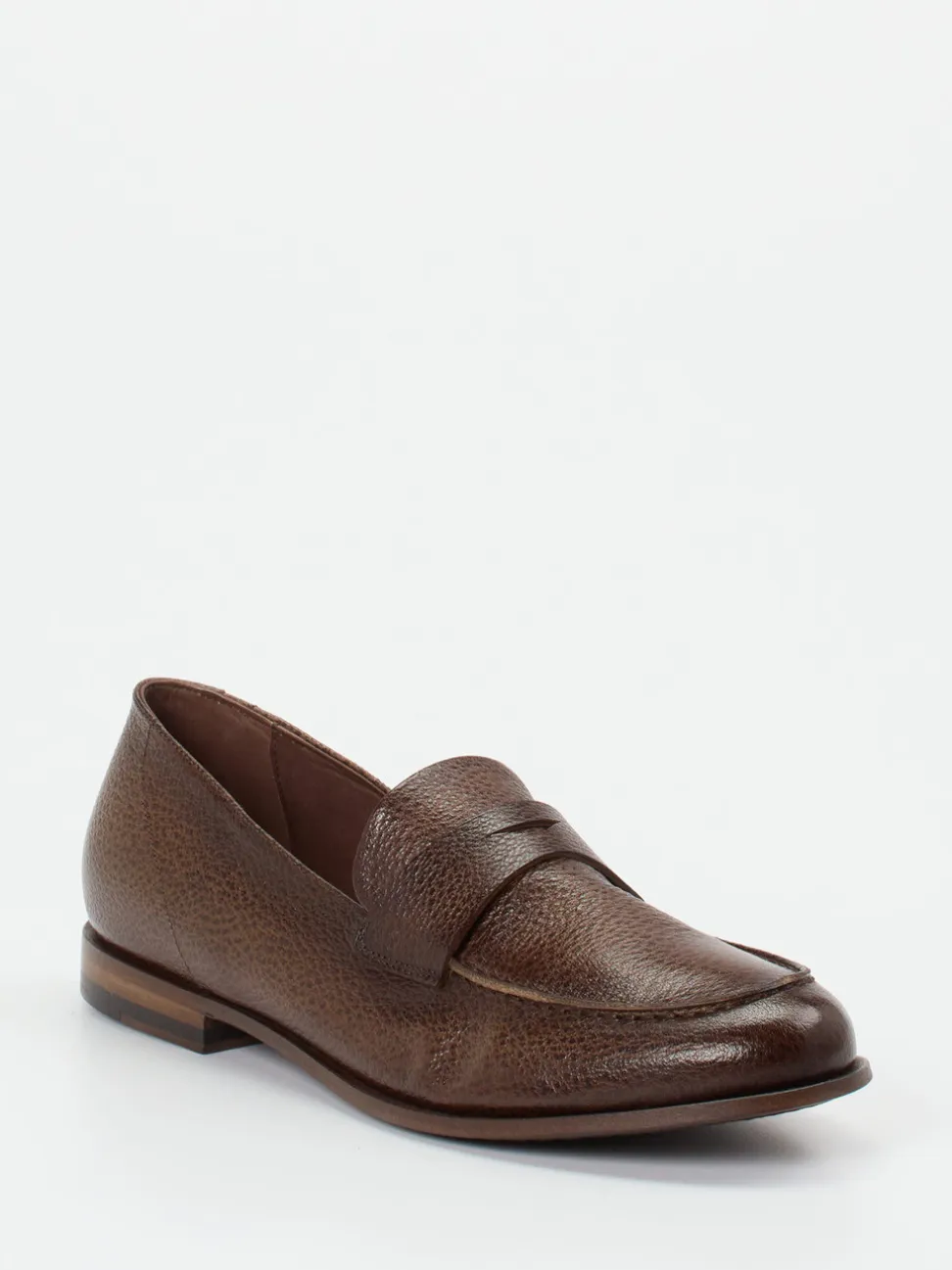 Pantanetti – Loafer aus Büffelleder in Braun