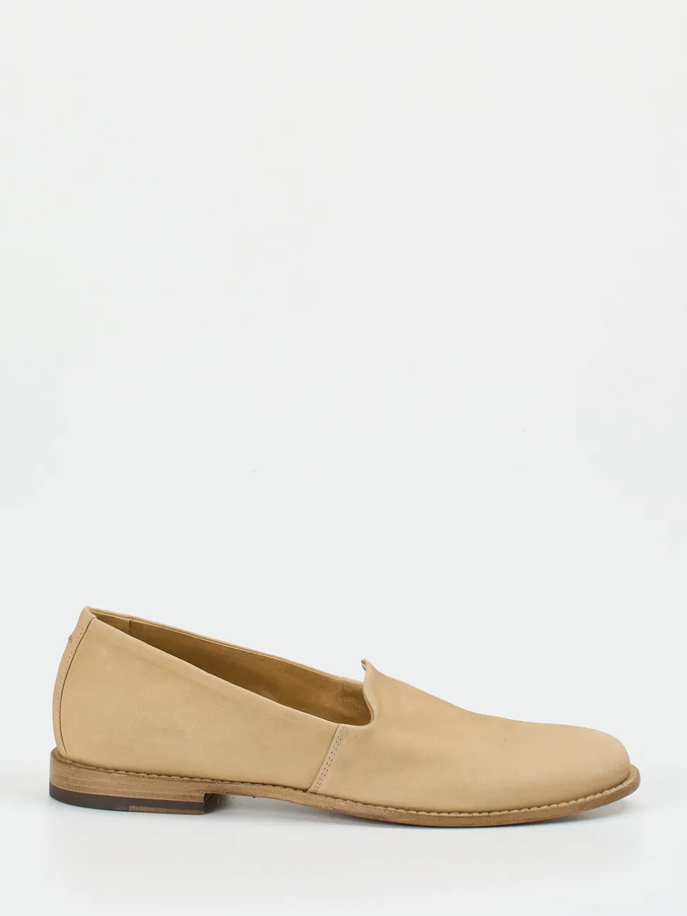 Pantanetti – Loafer aus Nubukleder in Beige
