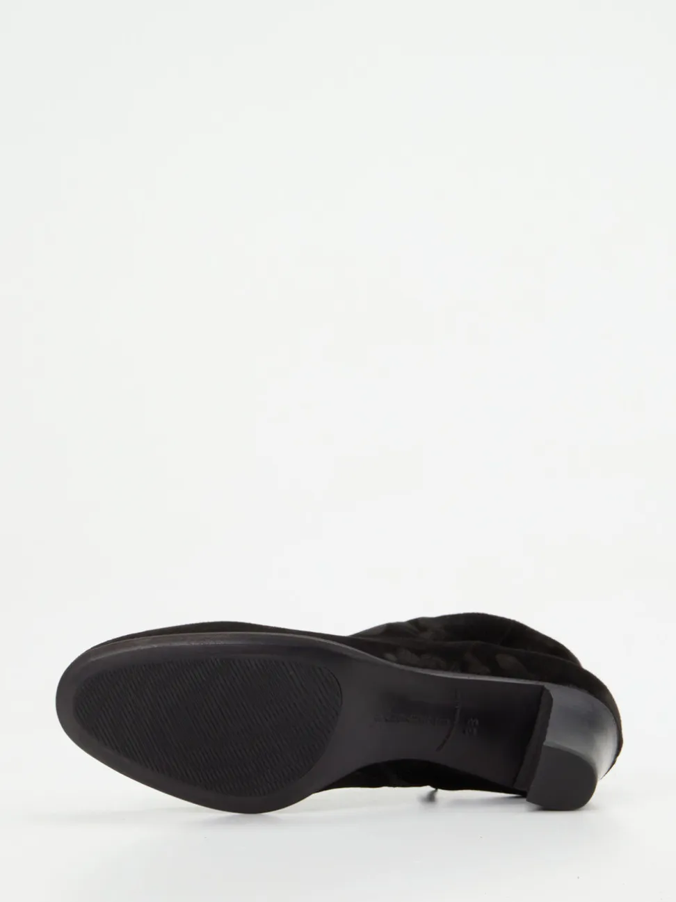 Pantanetti – Stiefeletten aus Veloursleder Schwarz