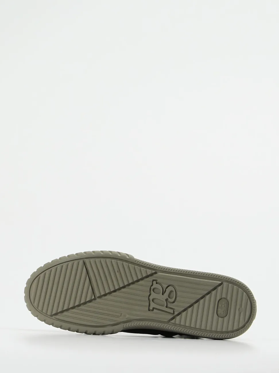 Paul Green – High-Top-Sneaker aus Veloursleder olivgrün