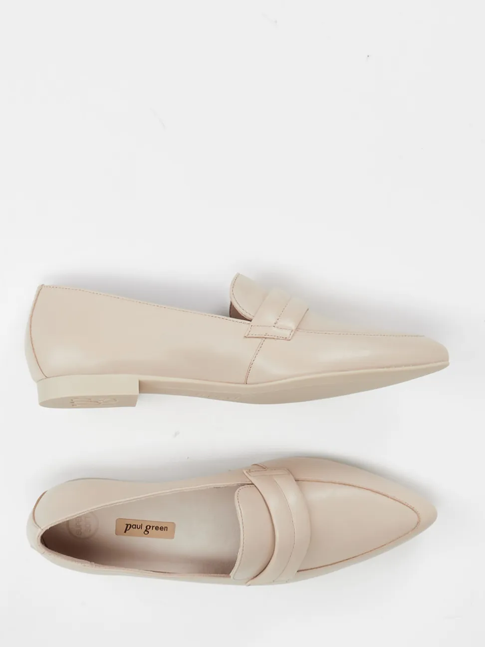 Paul Green – Loafer aus Lammleder in Beige