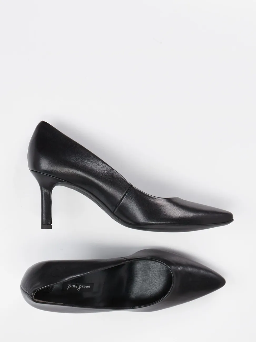 Paul Green – Pumps aus Kalbleder schwarz glänzend