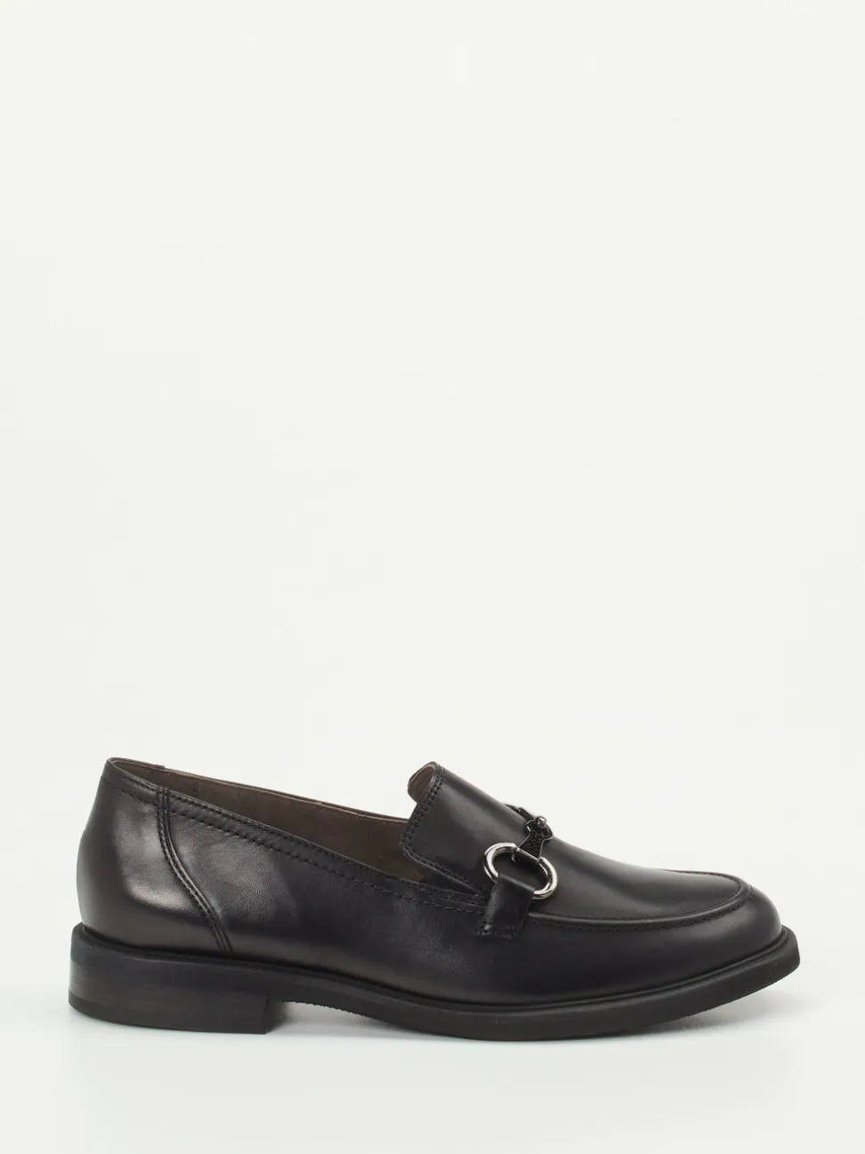 Paul Green – Slipper aus Kalbleder in Schwarz
