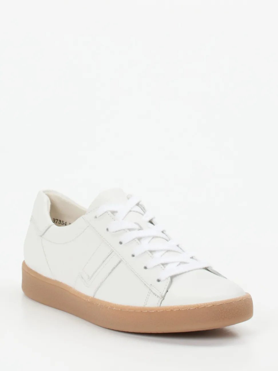 Paul Green – Sneaker aus Kalbleder Weiß