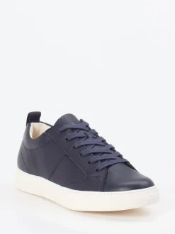 Paul Green – Sneaker aus Kalbleder Dunkelblau