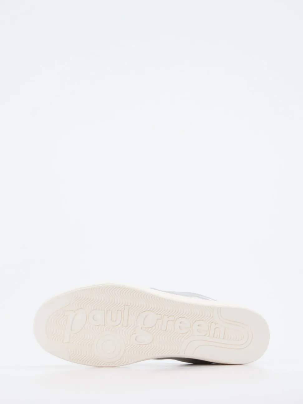 Paul Green – Sneaker aus Metallicleder silber