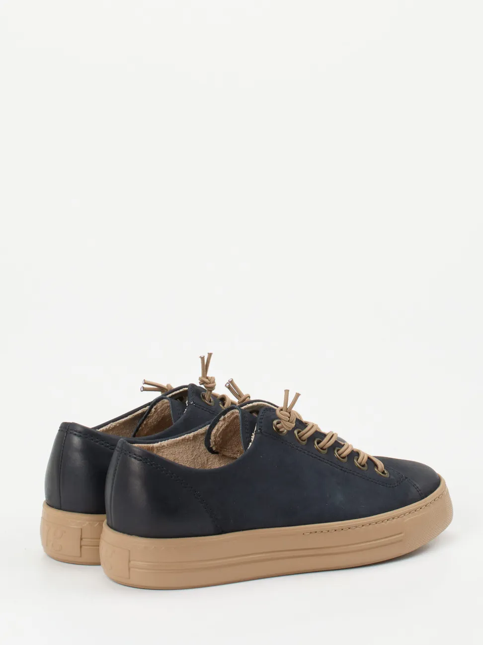 Paul Green – Sneaker aus Nubukleder Dunkelblau