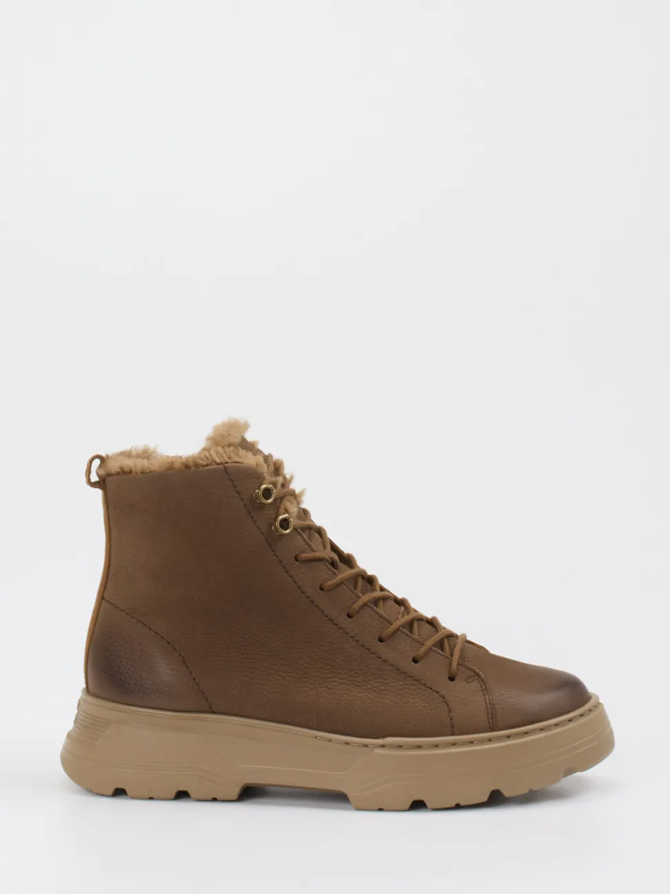 Paul Green – Stiefeletten aus Nubukleder braun