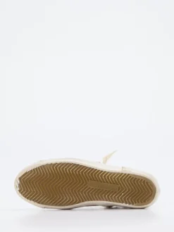 Philippe Model – High-Top Sneaker aus Textil mit Glitzer