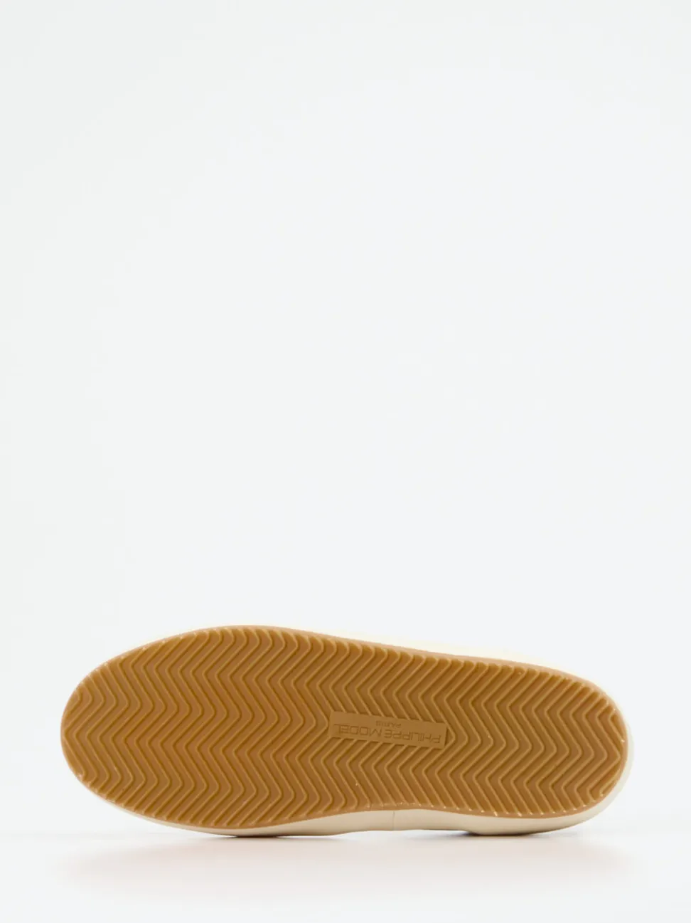 Philippe Model – Sneaker aus Nubukleder beige