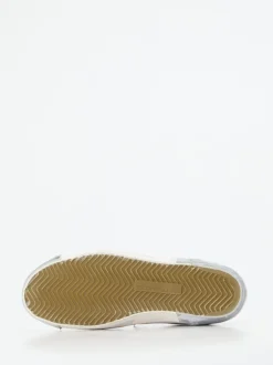 Philippe Model – Sneaker aus Leder-Mix mit Glitzer