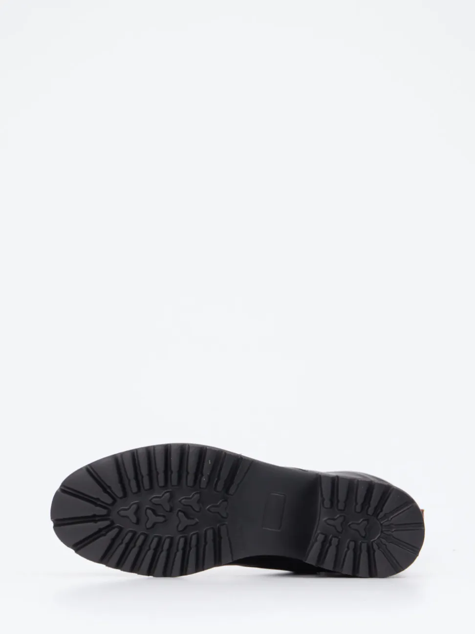 Piedi Nudi – Schnürstiefelette aus Kalbleder Schwarz